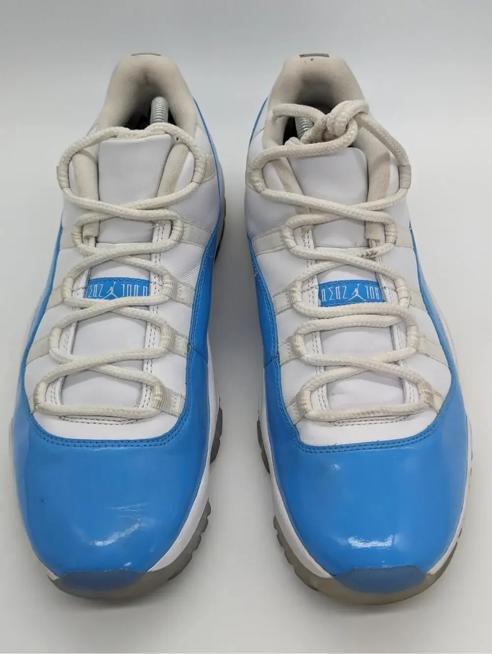 Mens Size 11.5 Air Jordan 11 Retro Low UNC 528895-106 Blue White Sneakers Shoes